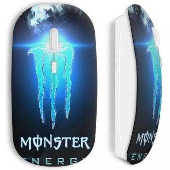 Ratón inalámbrico Monster Energy Azul Helado