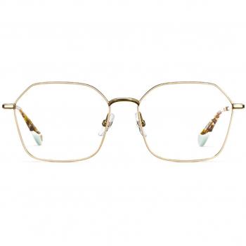 Etnia Barcelona Brick Lane 20 BEGD Gafas Recetadas para Mujer Dorados con armazones dorados y lentes recetadas de 55