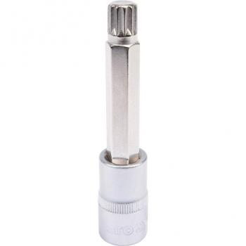 Yato YT-04354 Punta de Destornillador Insertable 1 Pieza, Tipo Phillips, Acero al Carbono, Tratamiento Anticorrosivo, Compatible con Llaves de Cubo
