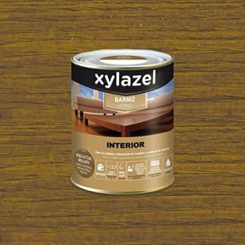 Xylazel Barniz Interior al agua Brillante Roble 750 ml