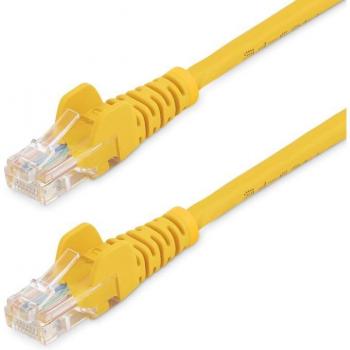 StarTech.com 1m Yellow Cat5e Snagless UTP Patch Cable (45PAT1MYL)