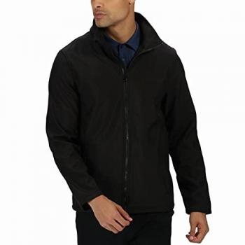 Regatta Professional Men's Ablaze Printable Breathable Softshell Jacket - Black