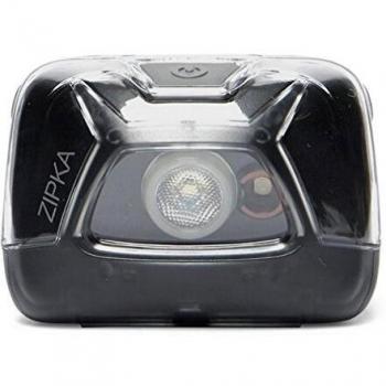 Petzl Zipka - Faro compacto, Negro
