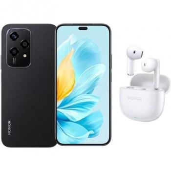 Honor 200 Lite 5G con Auriculares X5 - Smartphone Dual SIM, Pantalla AMOLED de 6.7, Android 14, USB tipo-C, 8 GB RAM, 256 GB Almacenamiento, Batería de