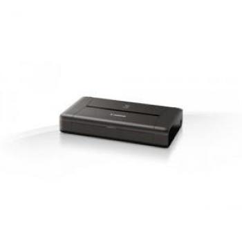 Canon PIXMA iP110 Impresora Portátil de Inyección de Tinta Color, Resolución 9600 x 2400 DPI, Formato A4 (210 x 297 mm), Conectividad Wi-Fi y USB,