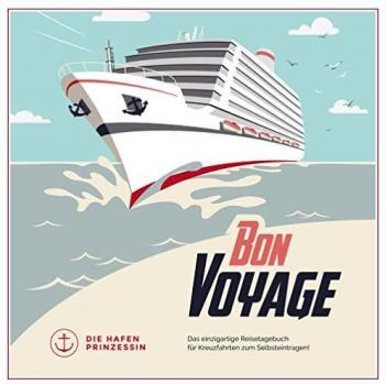 Diario de Viaje Único para Cruceros - Bon Voyage: Registro Personalizado de Experiencias en Alta Mar