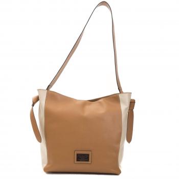 Brown Leather Shoulder Bag