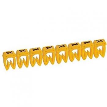 Legrand sist.senaliz.cab 3tm - Letra x para cable 0,75-1,5mm2