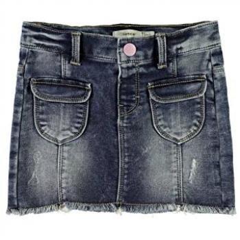 NAME IT FALDA TEJANA NIÑA ADEA - 104, Medium Blue Denim