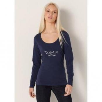 Victorio & Lucchino - Camiseta larga con cuello escotado
