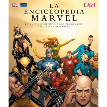 La enciclopedía de marvel.