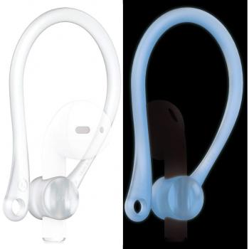 elago Earhook Comodidad Ligera de Larga duración para Auriculares de Apple Azul nightglow
