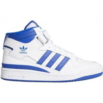 Adidas Originals Forum Mid Unisex Sneakers - White/Royal Blue