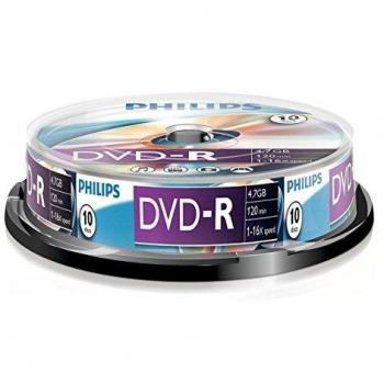 Philips DVD-R DM4S6B10F/00 - DVD+RW vírgenes