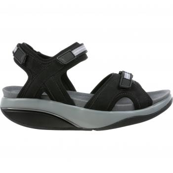 Sandalias MBT SABA W para Mujer - Diseño Elegante y Moderno con Tecnología MBT Sensor en color Negro, talla 36