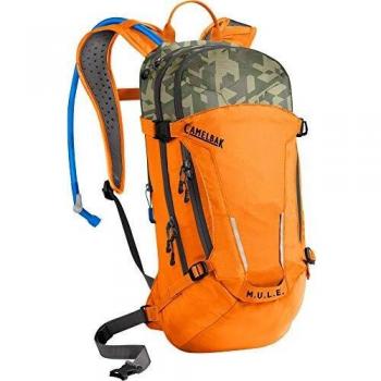 CamelBak M.u.l.e. Paquetes, Unisex Adulto, Naranja/Camuflaje, Talla única