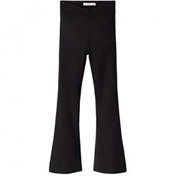 Name It Girls' Black Bootcut Trousers Nkffrikkali