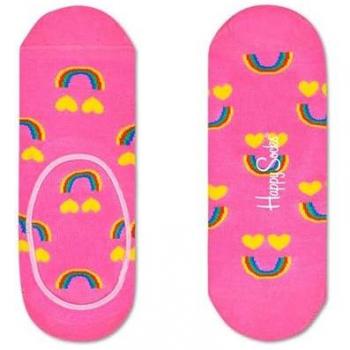Calcetines Cortos Sin Mostrar Arco Iris Felices | Happy Socks Talla 41-46, Multicolor, Suave Tejido Unisex Adulto