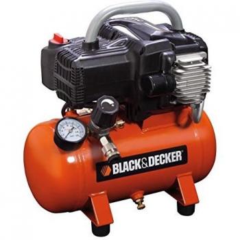 Black+Decker 1800 - Compresor con tanque de 6 L, sin aceite
