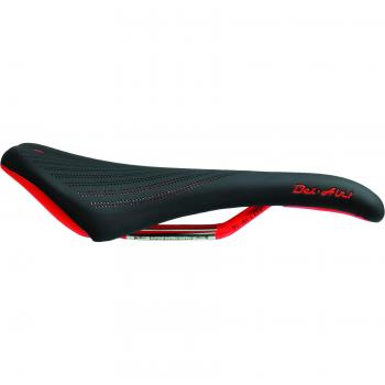 SDG Bel Air – Sillín de Ciclismo Unisex, Bel Air, Negro/Rojo