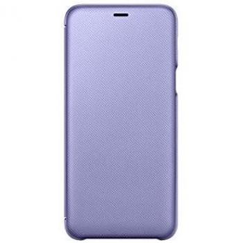 Samsung EF de WA605 Cartera Cover Para Galaxy A6 Plus, color morado