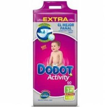 Dodot panales dodot activity extra t3 60 uds