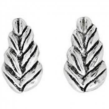 Pendientes UNO de 50 PEN0551MTL0000U - Pendiente de mujer bañado en plata con forma de espiga.
