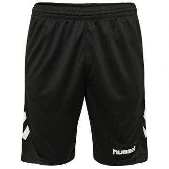 Pantalones Cortos Hummel Promo Negro Unisex para Adultos y Jóvenes