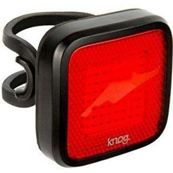 Knog Blinder Mob Mr Chips luz Trasera para Bicicleta, Color Negro - Negro, tamaño n/a