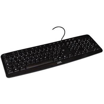Tastiera USB Italiana 108 Tasti Color Negro
