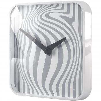 Sigel 948980 - Reloj de pared de diseño, color blanco