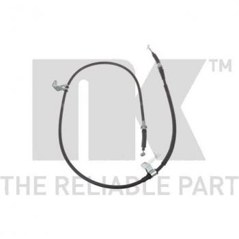 Cable de freno de mano NK 903257, tipo: cable de freno, características: longitud adecuada para instalación en vehículos, material resistente a la corrosión, diseño específico para un ajuste perfecto en el sistema de freno de mano