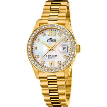 Reloj Lotus Freedom 18979/1 Beige Mujer con Correa de Acero Inoxidable 316L