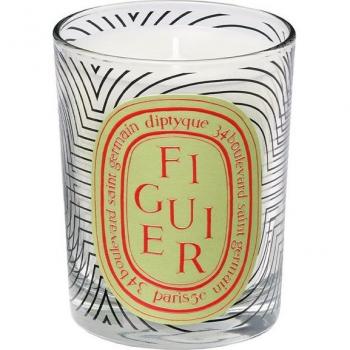 Figuier Scented Candle with Dancing Ovals 190 g