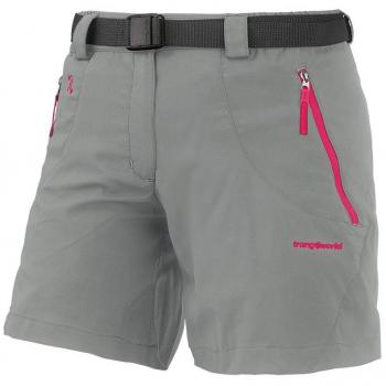 Trangoworld Greska Pantalones Cortos, Mujer, Gris