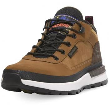 Zapatillas Timberland Field Trekker Low Lace Up Sneaker para Hombre, color Amarillo, talla 44 EU, características: diseño bajo, estilo casual, suela de goma antideslizante, parte superior de cuero y textil para