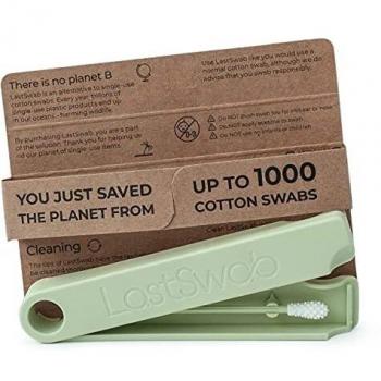 LastSwab Reusable Cotton Buds for Ears by LastObject - Environmentally Friendly Q tips - Designed in Denmark - Easy to Clean - Zero Waste Cotton Swabs - Eco Friendly Products