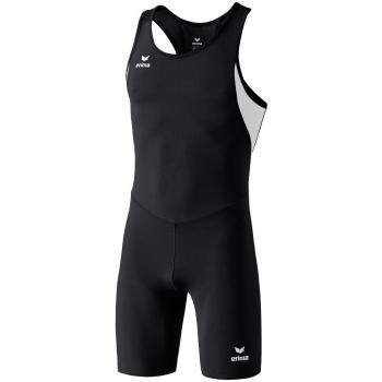 erima - Mono de atletismo para hombre, todo el año, unisex, color negro - negro/blanco, tamaño M