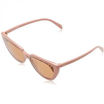 Emilio Pucci Cat Eye Sunglasses for Women, Pink with Brown Lenses, One Size