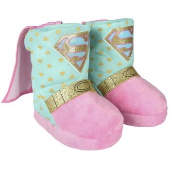 Cerdá Zapatillas De Casa Bota DC Superhero Girls, Niñas,