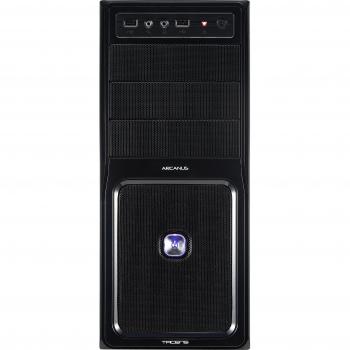Tacens Arcanus PRO - Caja Semitorre USB 3.0 frontal y rejilla de aluminio, filtro anti polvo, 2 x ventilador 120mm, sin fuente, negro