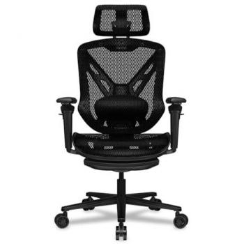 Silla Gaming Cougar Speeder Ergonomica con Tejido de Malla, Reposabrazos 3D, Reposacabezas Ajustable y Respaldo Reclinado hasta 135°