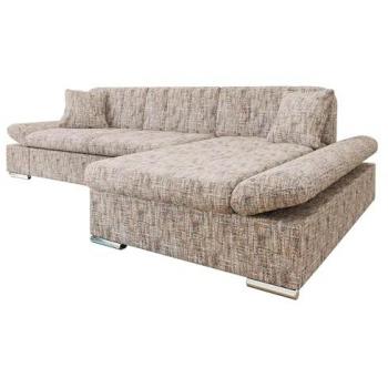 Sofá rinconero premium Laviva con función de descanso y caja de ropa de cama, L-Form 278x161x76cm