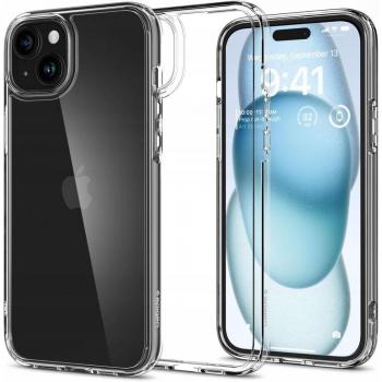 Funda Spigen Ultra Hybrid Transparente para iPhone 15 - Anti-Amarillamiento y Protección Completa