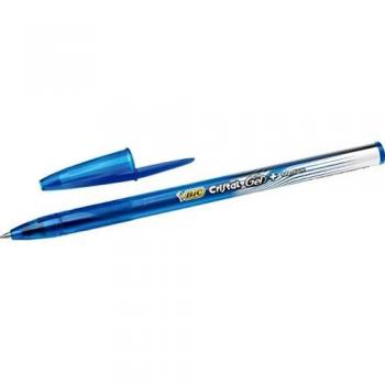 Bic Cristal V2 Gel Pen Blue 0.8mm 8438852 Pack of 20