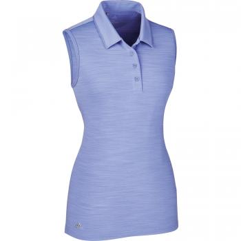 adidas Ultimate 365 Sleeveless Polo de Golf, Mujer, Azul, XS