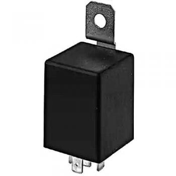 HELLA 4DB 009 123-041 Relé de intermitencia - 24V - 4polos - montaje exterior - electrónico - con soporte