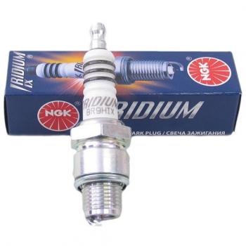 Bujía de encendido NGK BR8HIX Iridium, 1 Pieza, alta durabilidad, mejor rendimiento en combustión, reducción de emisiones contaminantes