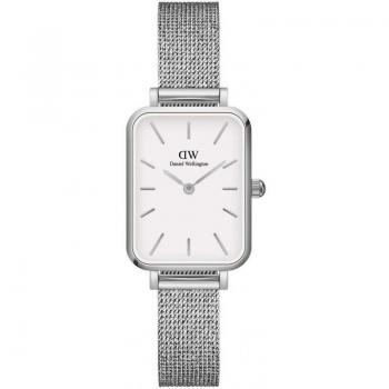 Daniel Wellington Quadro Sterling White Ladies Watch DW00100438