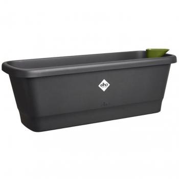 Maceta Elho 50 x 20 x 18 cm Negro Plástico Moderno
